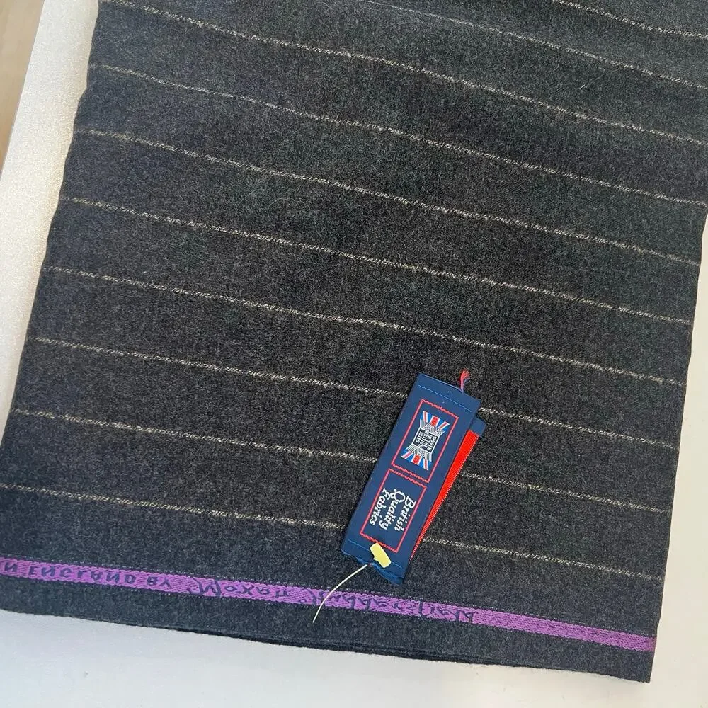 British Quality Fabric Made in England Suiting Fabric Luxury Flannel 3.4M JP